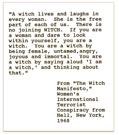 I am undeniably convinced that witches have a strong sense of community and support